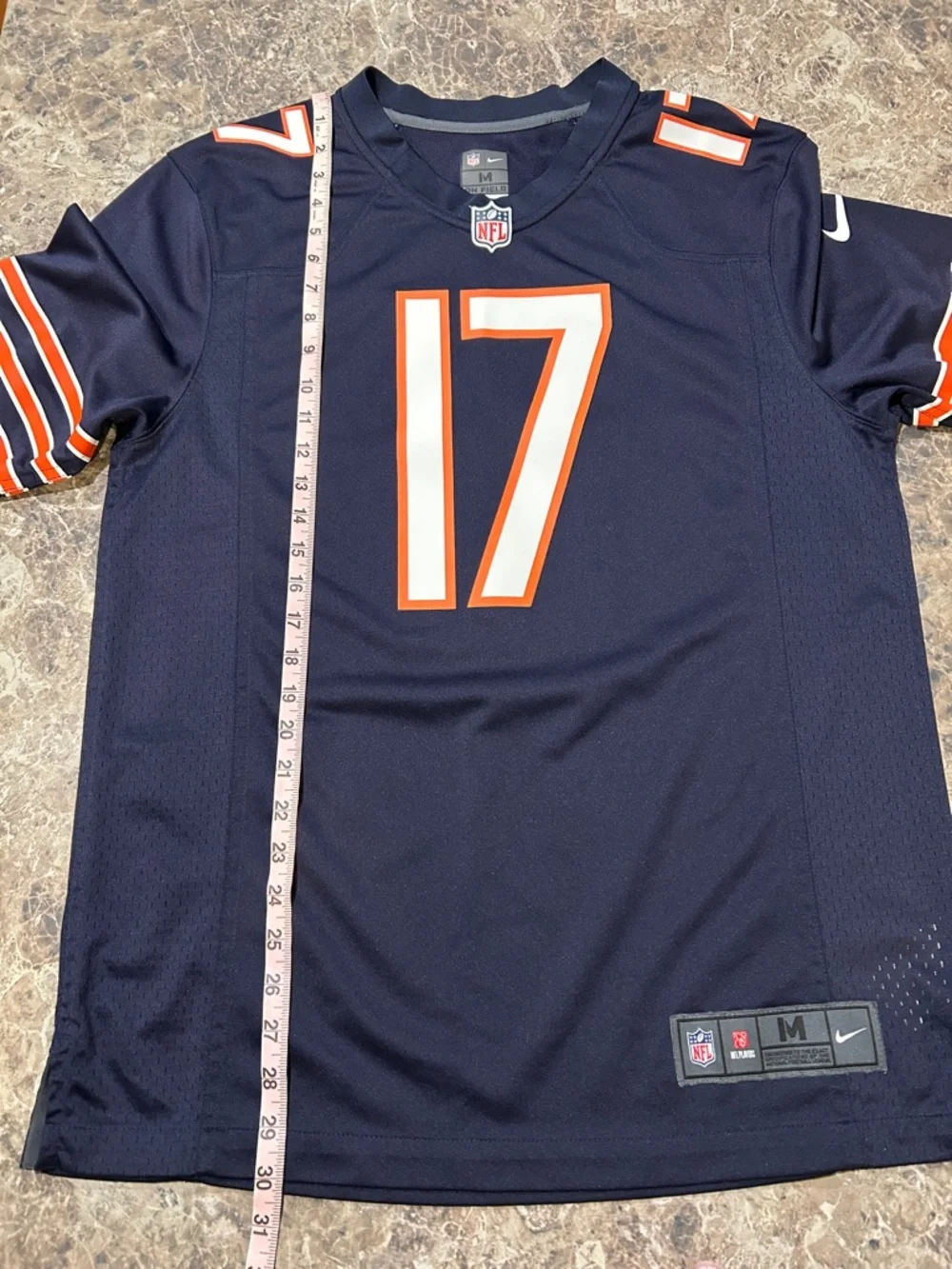 Chicago Bears Anthony Miller #17 Nike NFL On Field Football Jersey Medium